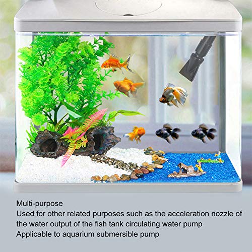 Filter Elbow Outlet Outlet 360 Rotating Elbow Aquarium Duckbill Nozzle Fish Water Outlet Tube Pump Fitting