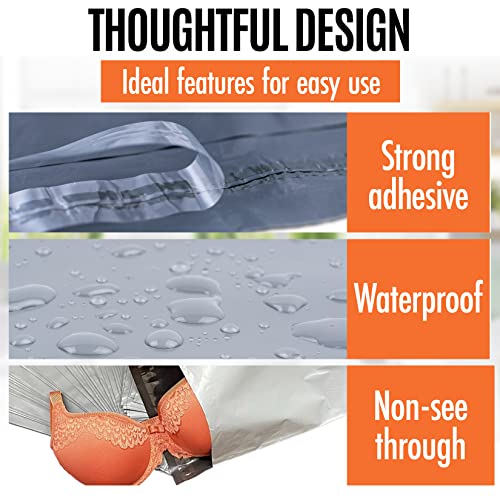 Large Shipping Bags | 24 x 36| Jumbo Poly Mailers for clothes | Strong Thick Mailing Bags with Self Adhesive | Self Sealing Shipping Envelopes - size: 24x36 - 5 Bags