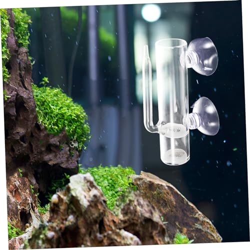 Shrimp Hatchery Box with Transparent Tank and Suction Cup for Aquarium Fish Breeding and Juvenile Shrimp Protection 3.54X1.77X0.78In