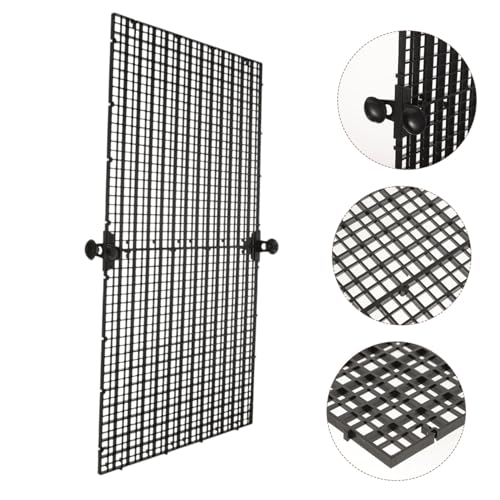1set Fish Tank Divider Panels Aquarium Separator Cups Black Fish Tank Isolation Board for Breeding and Splicing and Easy to Install