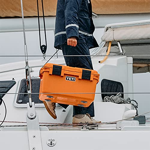 YETI LoadOut GoBox Collection, Divided Waterproof Cargo Case, Dry Box, Camera Case, Fishing Tackle Box - color: King Crab, size: GoBox 30