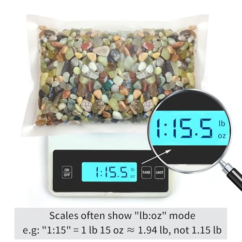 FANTIAN 2 Pounds Pebbles for Plants, 3/8 Inch Succulent Rocks, Decorative Polished River Rocks for Plants Indoor, Vases, Cactus Planters, Bird Bath, Craft and Fairy Garden - size: 2 pounds, style: Colorful