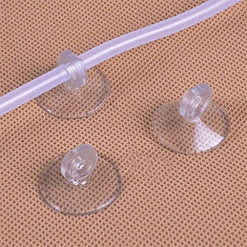 20Pcs Aquarium Suction Cup Clips Airline Tube Holders Clamps For Fish Tank A Creative And Exquisite Workmanship Practical