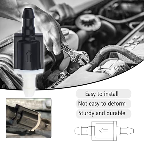 2PCS Windshield Washer Check Valve Replacement OEM#85381-AE020,Front Windshield Washer Nozzle Check Valve Compatible with Toyota,Perfect Windshield Sprayer Nozzle Repair Kit