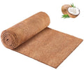REMIAWY Coco Liner Fiber Roll, 16 x 80 Inch Natural Coconut Coir Liner Sheet Coco Mat for Planter Flower Basket, Garden Decoration, Reptile Carpet, Animal Pet Pad, Window Box, DIY Moss Pole, Tortoise - size: 16x80 Inch