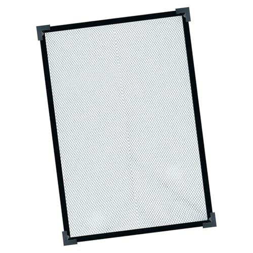 Aquarium Screen Top Cover DIY Kit Anti Jumping DIY Fish Tank Lid Keeps Cat Out Mesh Screen Top Cover Easy to Set up Accessory, 60cmx45cm - size: 60cmx45cm