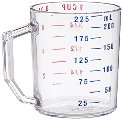 Cambro Measure Cup 1 Cup Clear (25MCCW135) - size: 1 cup