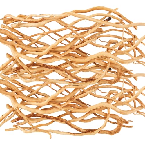 150g Natural Driftwood for Aquarium 12''-16'' Reptile Branches Terrarium Wood Long Driftwood for Aquarium Assorted Shapes Natural Decor - style: 0.33lb