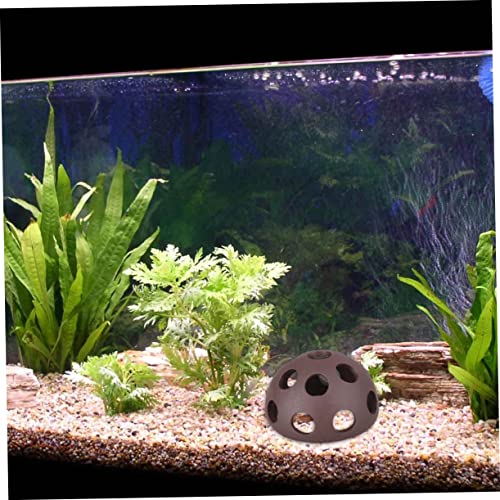 IMIKEYA 2pcs Creative Ceramic Shrimp Breeding Nest Porous Hemisphere Design for Underwater Fish Tank Shrimp House Aquarium Decoration