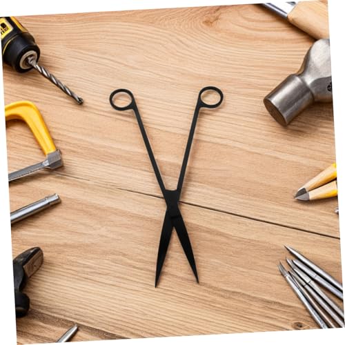 POPETPOP 1 Set Aquascaping Scissors Tweezers Spatula Precision Trimmer Easy Maintenance of Aquatic Plants Fish Tanks