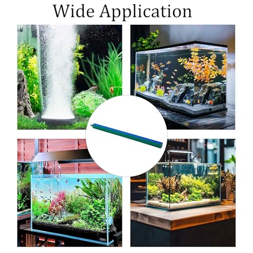 2PCS 10 Inch Aquarium Air Stone Bar, Fish Tank Bubble Diffuser Oxygen Release Bar for Air Pumps, Hydroponic Systems and Ponds - size: 10 Inch