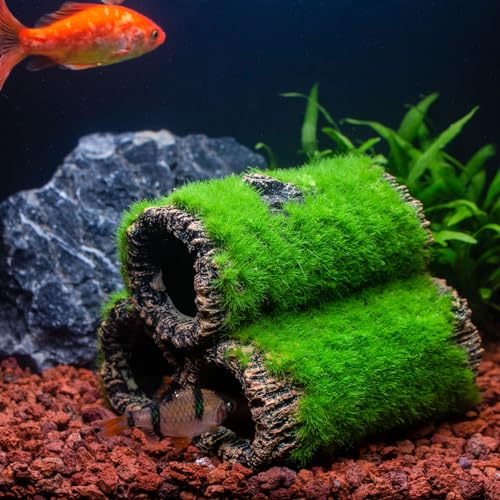 Fish Tank Decorations Aquarium Décor Resin Artificial Tree Trunk Root (C) - color: C