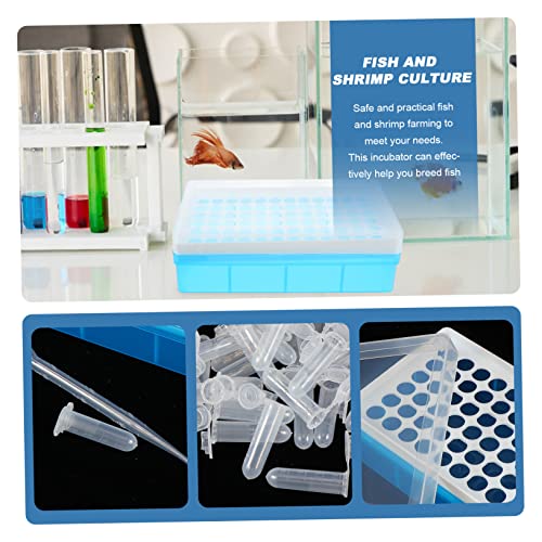 ERINGOGO 1 Set Durable Brine Shrimp Hatchery Storage Box with Tubes and Droppers for Fish Tank and Aquarium Breeding Convenient Hatching Kit for Shrimp Eggs