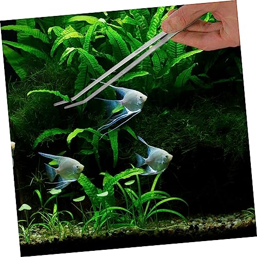 VICASKY 1set Aquarium Aquascaping Tools Water Plants Scissors Tweezers and Spatula and Plant Care