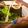 Aquarium Siphon Easy to Use Manual Pump for Quick Water Changes and Gravel Cleaning for Fish Tanks and Tank Maintenance