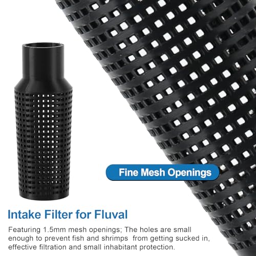 Aquarium Intake Guard, Aquarium Filter Intake Guard Fits for Fluval 306/307/406/407 Models, Fish Safe Filter Cover Aquarium Filter Accessories
