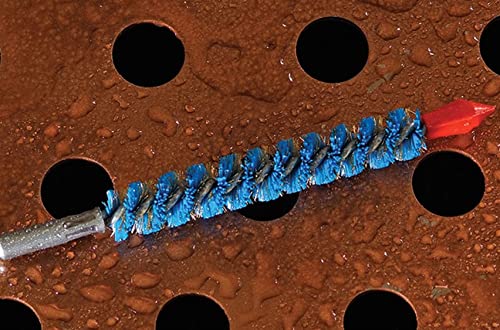 Goodway Blue Nylon Tube Cleaning Brush (9/16", Pack of 25) - size: 9/16", pack of 25