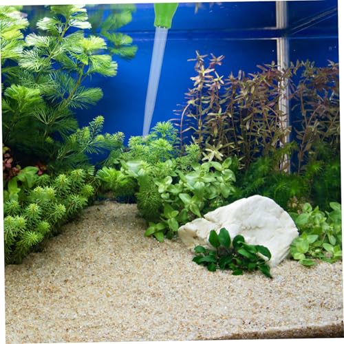 GANAZONO Aquarium Water Change Kit Manual Cleaning Tool Set Feeder Gravel Vacuum and Cleaning Tubes for Small Fish Tanks
