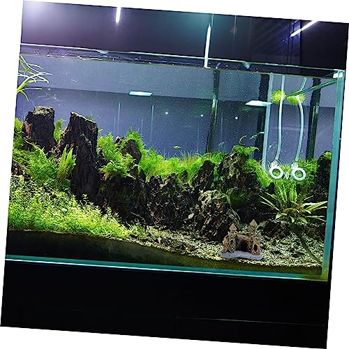 LIOOBO Antique Mini Castle Aquarium Ornament Aquatic Decoration for Freshwater Saltwater Fish Tanks Provides Hiding Spot Visual Appeal Design