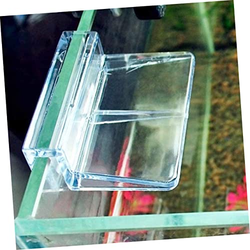 Aquarium Cover Support Bracket Transparent Acrylic Holder for Fish Tank Lid Easy Installation for Tanks Safe Secure Fish Tank Supplies