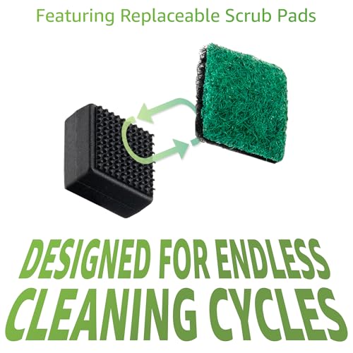 Chubbs Scrubb Magnetic Glass Cleaner Kit - Mini Magnet Scrubber for Hard-to-Reach Stains on Glass, Ceramic & Metal - style: Chubbs Scrubb