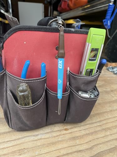 Quick Draw Magnetic Pencil Holder – Clip-On Tool Holder for Carpenter Pencils, Mechanical Pencils, Pens & Markers, Flexible Silicone Grip, No-String Quick Access (1)