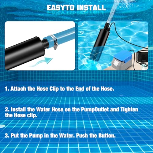 Portable Water Transfer Pump for Makita 18V Battery, 500GPH 100W 16Ft Cord for Pool, Water Beds, Garden Shower, Puddle,Camping, RV, Bilge,Fish Tank,Diesel Boat Truck (No Battery) - style: PUMP for Makita