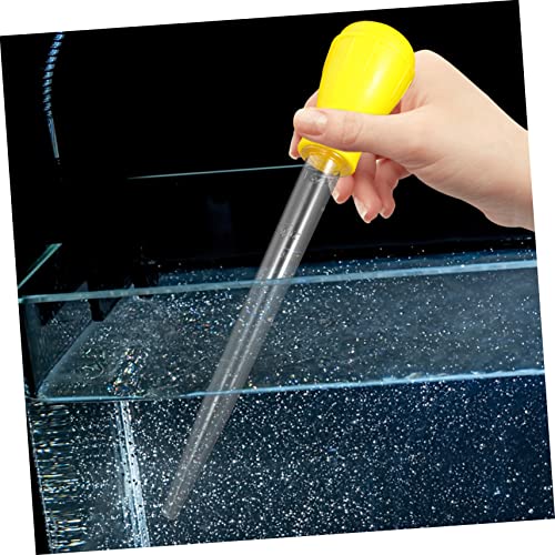 BESPORTBLE 4pcs Fish Tank Siphon Pump with Extension Tubes Manual Aquarium Gravel Easy to Use Hand Pump for Efficient Fish Tank Water Change and Maintenance - color: Assorted Colorx2pcs, size: 42x5CMx2pcs