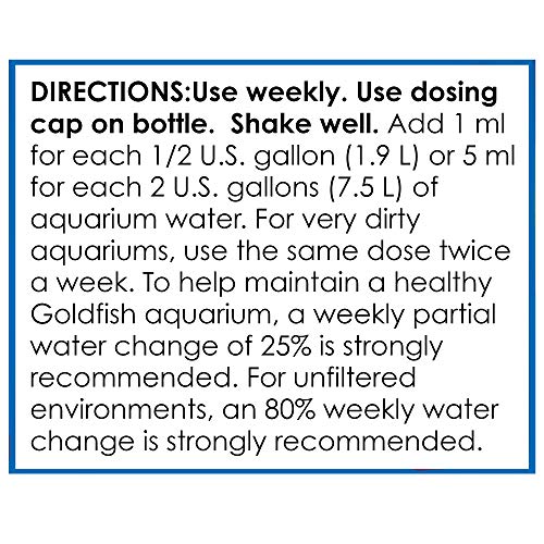 API GOLDFISH AQUARIUM CLEANER Aquarium Cleaner 4-Ounce Bottle