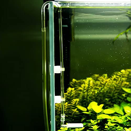 2X Acrylic U Shape Tube for Aquarium Air Pump Fish Tank Accessories Aquarium CO2 Diffuser Connector Tube - size: Acrylic