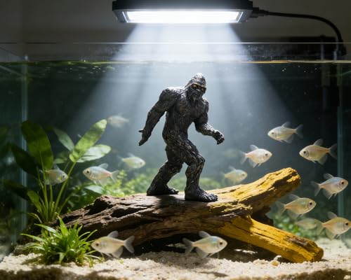 Bigfoot Sasquatch Miniature Garden Collection Figurine 5 inch, Fish Tanks Aquarium Decoration, Bigfoot Sasquatch Enthusiasts Gift Birthday Cake Decoration