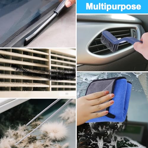 XANGNIER 5 Pack Dryer Vent Cleaner Kit,Flexible Dryer Lint Brush Vent Cleaner,Dryer Lint Trap Cleaning Tool,Laundry Room Essentials Lint Remover Accessories,Household Cleaning Tools - color: Multicolor