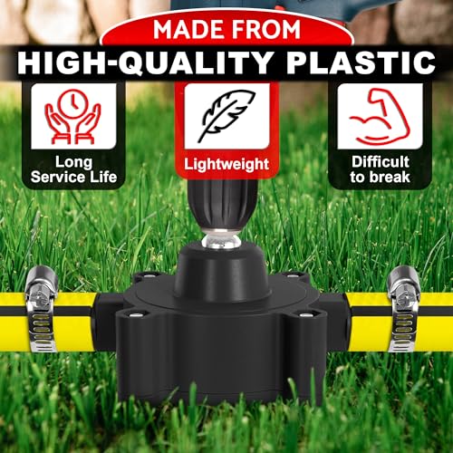 Portable Electric Drill Pump For Water - Self Priming Liquid Transfer Drill Powered Water Pump for Pool Cover Draining, Rain Barrels and Garden Watering | Easy Hose Clamp Setup. Great for Warm Season