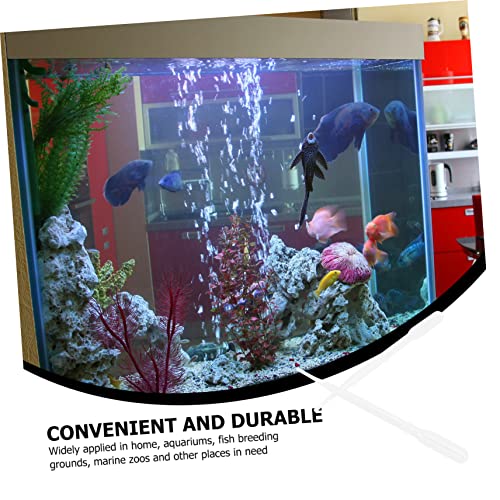 Totority 10Pcs Coral Feeding Tubes Transparent Feeders for Shrimp and Pets Precise Scale Plastic Pipettes for Accurate and Food Dispensing in Aquariums
