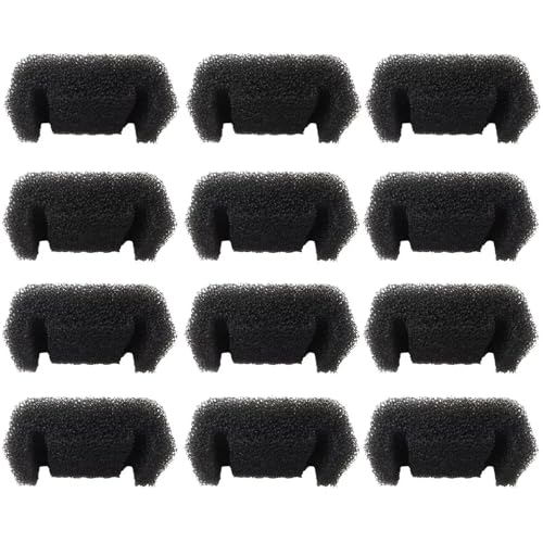 12-Pack Cat Water Fountain Sponge Filters, Pre-Filter Sponges, Pet Fountain Filter Replacement