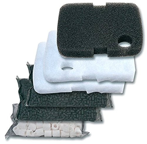 Cascade Penn Plax Elite Filter Recharge Kits: Bio Floss, Bio Foam, Pro Carb and Bio Rings 1200/1500-60 Day Recharge - size: Cascade 1200/1500 - 60 Day Recharge