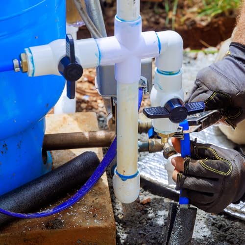 YOKIVE 1 Pcs PVC Pipe Fittings 3 Way Y-Shape Water Tube Elbow Pipe Connectors Adapters, Great for Home Drainage System, Garden Irrigation, Pool (White, 20mm)