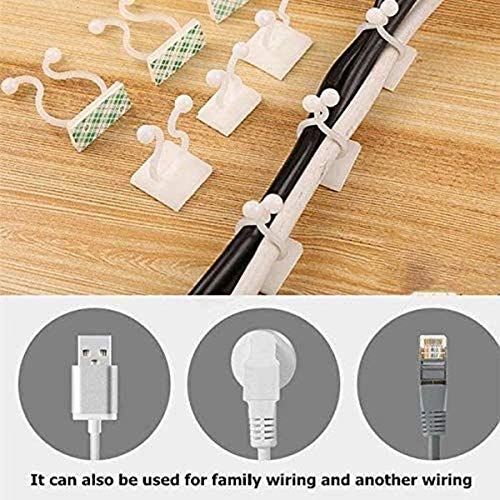 Plant Clips-Plant Climbing Wall Fixture Clips 110PCS, Invisible Clips For Climbing Plants，Self-Adhesive plant wall clips For Plant Support, Sticky Plant Fixture Clips Plant Holder For Pothos - size: White clip