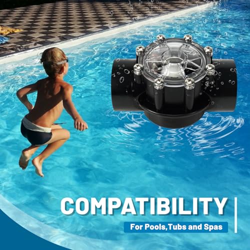 7305 Check Valve Replacement for Jandy 2 Inch to 2-1/2-Inch Check Valve pvc 180-Degree Compatible with Pool and Spa