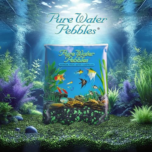 Emerald Glo Aquarium Gravel - 5 lbs - Non-Toxic, Colorfast, Vibrant Substrate for Aquariums, Terrariums, Ponds & Crafts - color: Emerald Glo, size: 5 lb (Pack of 1)