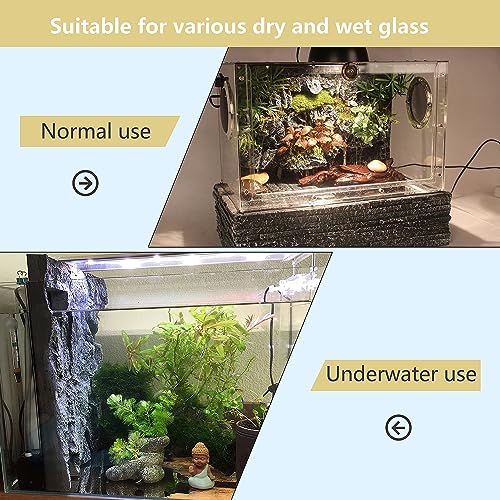 4pcs Rock Terrarium Background,3D Reptile Tank Background Board,Amphibian Stereo Backdrop Wall,Lizard Snake Gecko Spider Chameleon Turtle Fish pet silo Background Decorative Panel - color: yellow-11.8"*8.8"（4pcs）