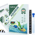 9 in 1 Aquarium Test Kit for Freshwater and Saltwater - 100 Aquarium Test Strips with Test Tube & Thermometer - Fast & Accurate Water Testing Strips for Aquarium/Pond/Pool