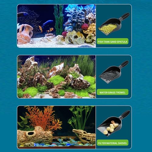 Aquarium Sand Shovel Dog Cat Litter Scooper Beach Multi Purpose Sand Litter Scoop for Fish Tank Pet Beach