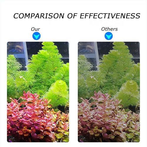 LED Aquarium Light Full Spectrum Clip Fish Tank Light Plants Light 360° Adjustable 2 Light Bar Super-Bright 6W Suitable for 5-25 Gal Fish Tank - size: 6W For 5-25 Gal Fish Tank