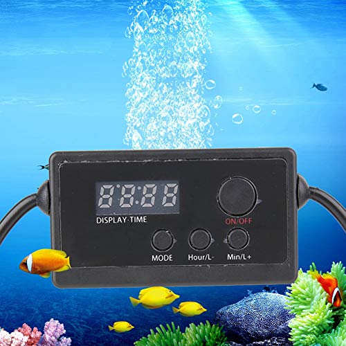 Aquarium Light Timer, LED Intelligent Lighting Timing Dimming System Dimmer Modulator for Fish