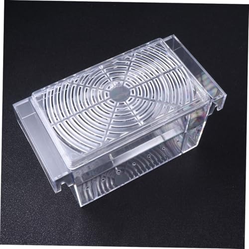 jojofuny Aquarium Breeding Tank Fish Isolation Box Acrylic Fish Hatching Incubator for Guppy and Betta Suitable for Home and Tank Breeders