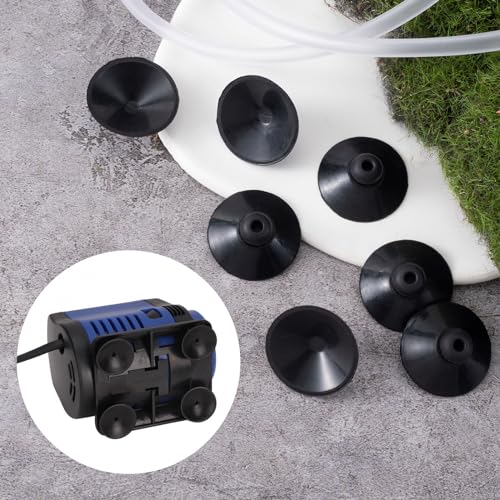 OIIKI 15PCS Fish Tank Suction Cup Clips, Black Aquarium Suction Cup Camp Clips for Fish Tank Attachments for Tank Pump, Overhead Line Tube, Fish Tank Aeration Setup