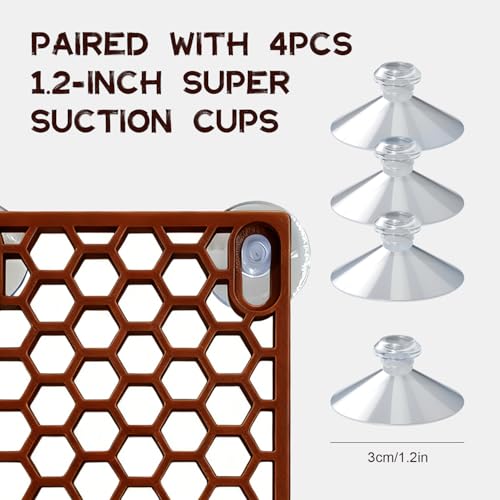 Hermit Crab Ladder Toy - Climbing Accessories for Reptiles, Lizards, Chameleons, Crab Habitat & Fish Tank Decoration Supplies (Brown) - color: brown