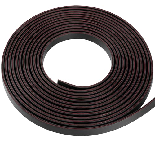 Silicone Edge Trim Self-Adhesive U Channel Silicone Edge Trim Edge Protector for Sheet Metal (Black, Fit 5/16" - L 10') - color: Black, size: Fit 5/16" - L 10'