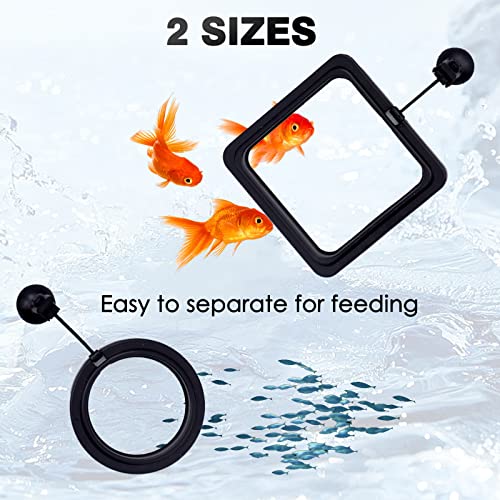 Fish Feeding Ring, Automatic Aquarium Accessory, Prevents Uneaten Food, Ideal for Busy Owners, Made from Durable Materials, Easy to Install and Adjust